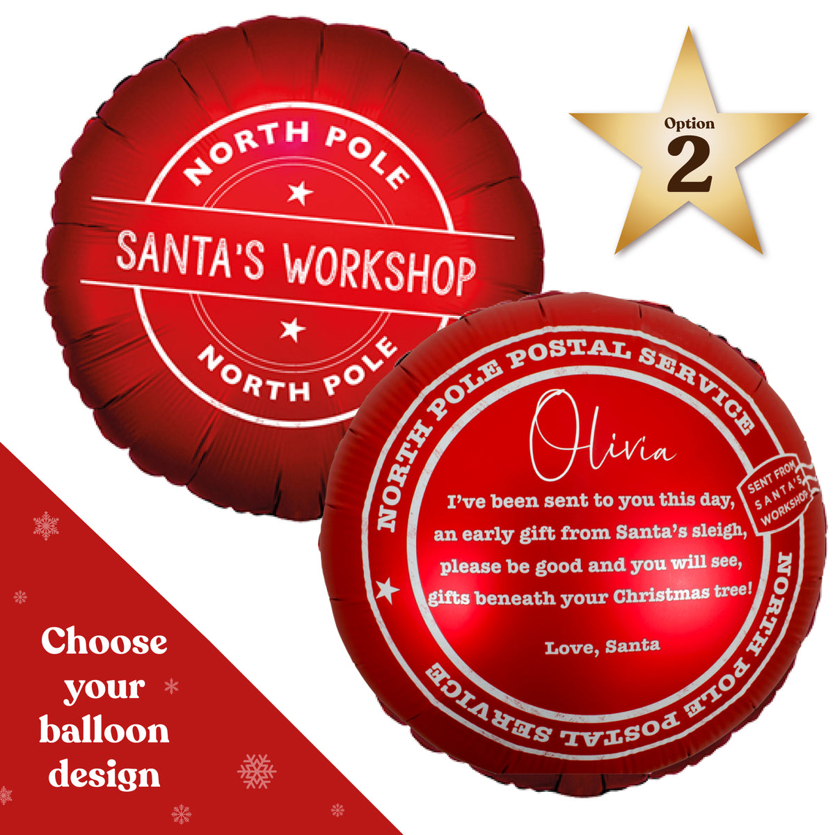 Elf Arrival Balloon Stack Kit Hoorayparty.co.uk